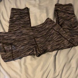 Black and white leggings